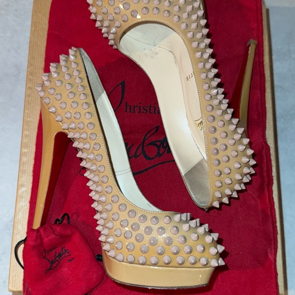 ⭐️AUTHENTIC Christian Louboutin Alti Spoke Pumps - Picture 9 of 13